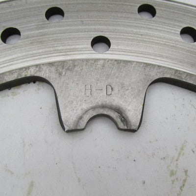 Pair of Harley Davidson OEM Raw Floating Front Brake Disc Rotors 44553