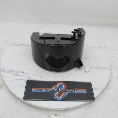 Harley Davidson OEM Gloss Black Horseshoe Oil Tank 4 Spigot 62498-89