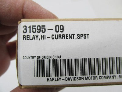 Harley Davidson Genuine NOS High Current SPST Lighting Relay 31595-09