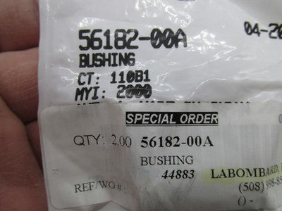 Harley Davidson Genuine NOS Bushing 56182-00A