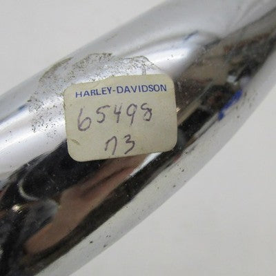 Harley OEM 71-79 FX Super Glide Low Rider Front Exhaust Pipe Chrome 65