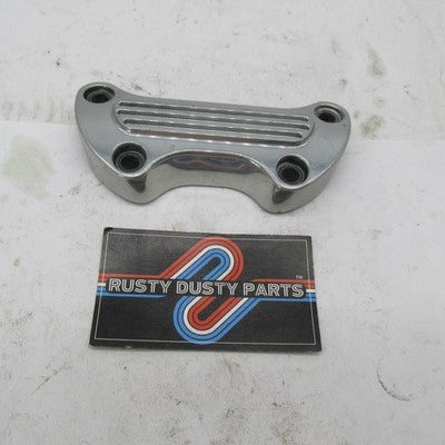 Harley Davidson Genuine Polished Handlebar Top Clamp Softail Fatboy 56