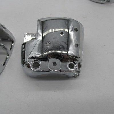 Pair of Harley Aftermarket Chrome Handlebar Switch Housings 96+