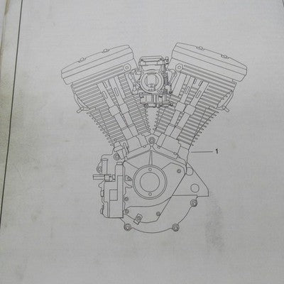 Harley Davidson OEM 1997 Softail Models Parts Catalog Factory Manual 9
