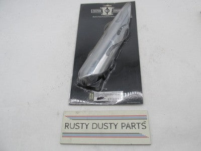 Harley Davidson Custom Chrome Universal Flame Exhaust Heat Shield 11-3