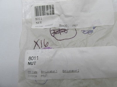 Lot of 16 Harley Davidson NOS OEM Pinion Gear Shaft Nut 11/16-18x1/4x1