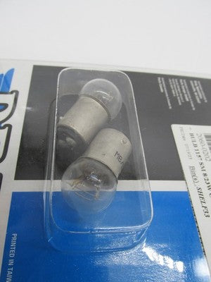 Drag Specialties NOS - 2 Pack - 1157 Bulb 8/23W Small Globe, Clear 206