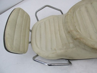 Harley Davidson 1977-82 Shovelhead Cream Comfort Flex Buddy Seat 52516