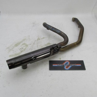 Harley OEM Stock Touring Catalyst Header w/ Scorched Chrome Heat Shiel