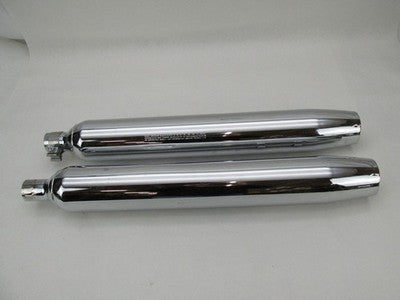 Pair of Harley Davidson Genuine Stock Exhaust Mufflers 65539-95A 65538