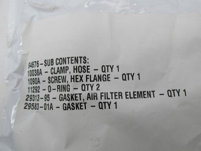 Set of Harley-Davidson Genuine NOS Air Filter Element Hardware Install Kit 94676