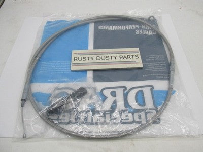 Drag Specialties NOS 5322308HE Braided Clutch Cable 74-11/16" 0652-148