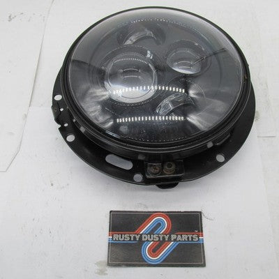 Aftermarket 7 LED Headlight Black Daymaker Street Glide for Harley Dav
