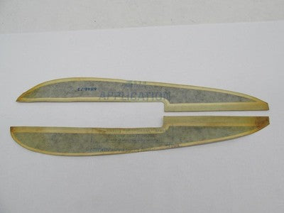 Harley Davidson Genuine NOS AMF 1970s Gas Tank Stripe Decal Set 61148-