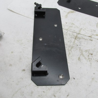 Pair of Harley OEM Black Saddlebags Docking Mount Brackets w/ Hardware