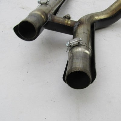 Harley OEM Stock 18-24 Softail Exhaust Header w/ Black Heat Shields 65