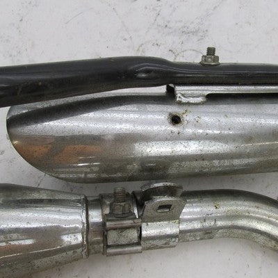 Harley OEM Dyna Exhaust System w/ Screamin Eagle II Mufflers 65631-10