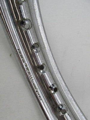 Vintage Radaelli Face M Beverate 36 Spoke Chrome Motorcycle Rim 17 X 1