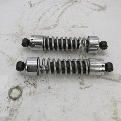 Pair of Harley Davidson OEM 01-17 Dyna FXD 12" Rear Shocks Chrome 5461