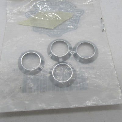 Lot of 4 Harley-Davidson OEM NOS Chrome Cup Washers 90963-95