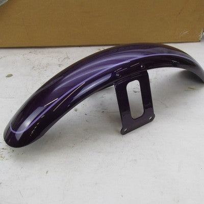 Harley Davidson OEM NOS FXDWG Wide Glide Concord Purple Front Fender 5