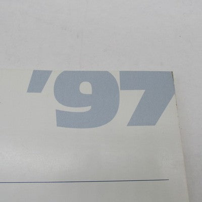 Yamaha OEM 1997 Technical Update Factory Service Manual LIT-115010097