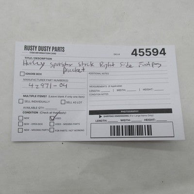 Harley Davidson OEM Black Stock Right Side Footpeg Bracket 2014-2022 4