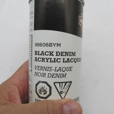 Harley Davidson Touch Up Black Denim Acrylic Lacquer 12oz 98606BYM 
