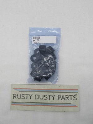 Lot of 8 Harley-Davidson Genuine NOS Black J-Clips 10179