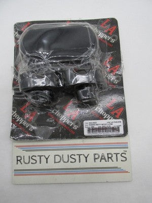 LA Choppers Hefty 1.5" Black Handlebar Risers with Top 0602-0623 LA-74