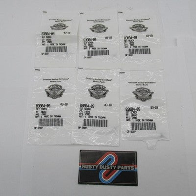 Lot of 6 Harley-Davidson Genuine OEM NOS Set Screws 83884-09