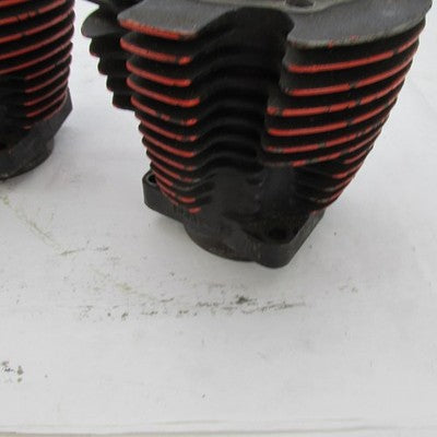 Pair of Harley OEM Ironhead Sportster Damaged Cylinder Jugs 16561-72 1
