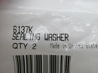 Lot of 6 Harley-Davidson OEM NOS Sealing Washers 6137K