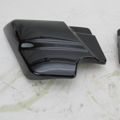 Pair of Harley-Davidson OEM Touring Side Covers Vivid Black 66048-09A