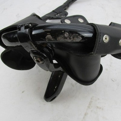 Harley OEM '18+ M8 Black Mustache Engine Guard 49000141 + Highway Pegs