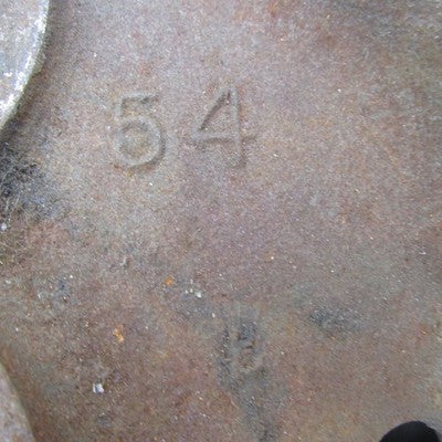 S+S OEM Vintage Harley Davidson Single Flywheel Marked 54