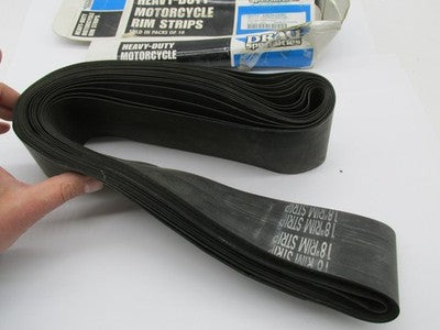 Lot of 9 Drag Specialties NOS 18 x 3.1" Center Stem Hole Rim Strips DS
