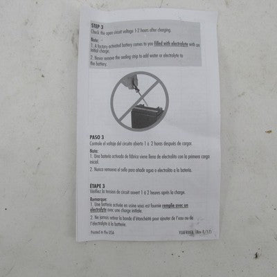 Polaris OEM NOS 12V 12.6AH 240CCA Indian YTX14H AGM Battery 4017581