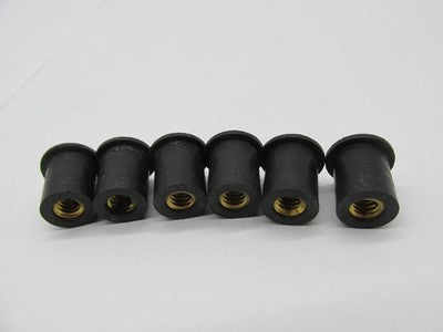 Lot of 6 Harley Davidson Genuine NOS Well Nut 64511-63