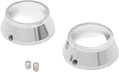 Drag Specialties Swingarm Pivot Bolt Cover Chrome 1303-0200