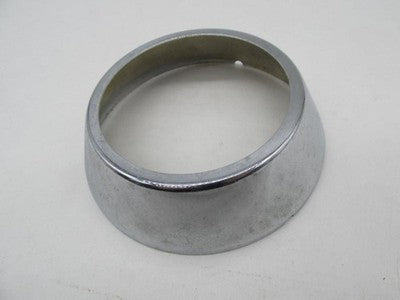 Harley Chrome Gauge Bezel 4-1/4 OD 2-7/8 ID 1-1/8 Height Universal Vin