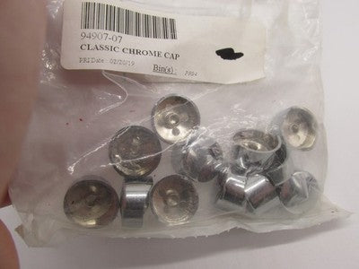 Lot of 12 Harley Davidson Genuine NOS Chrome Bolt Cover 94907-07