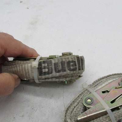 Lot of 2 Genuine Buell Factory Tie Down Ratchet Straps