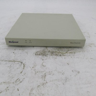 Vintage Maxpeed NOS Maxstation Computer Terminal Base Station Host Box