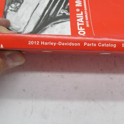 Harley Davidson Official Factory 2012 Softail Models Parts Catalog 994