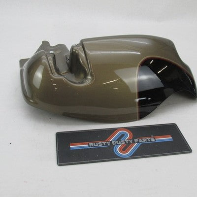 Harley OEM 04-13 Touring Right Lower Fairing Vivid Black Smokey Gold 5