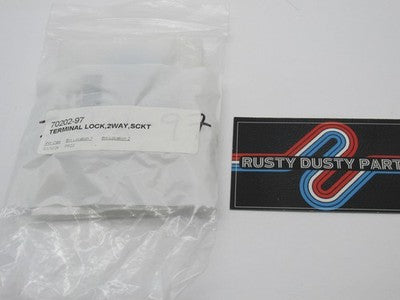 Lot of 3 Harley Davidson OEM NOS 2-Way Socket Terminal Lock 70202-97