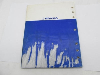 Honda Official Factory 1984-1985 XR200R 250R Shop Service Manual Book