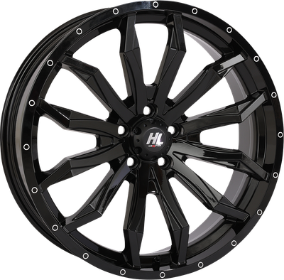 High Lifter HL21 Wheel 20x7 - 5/4.5 - 4+3 (+10 mm) Gloss Black 20HL21-