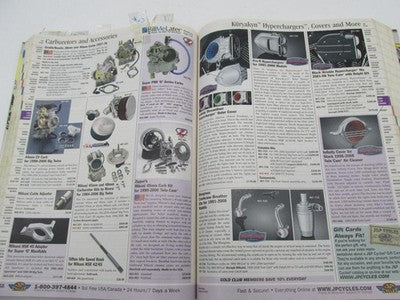 J&P Cycle Harley Davidson Motorcycle 2008 Parts and Accessories Catalog Book
